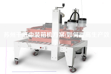 苏州干纸巾装箱机方案(如何提高生产效率)