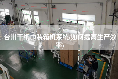 台州干纸巾装箱机系统(如何提高生产效率) 台州干纸巾装箱机系统(如何提高生产效率)