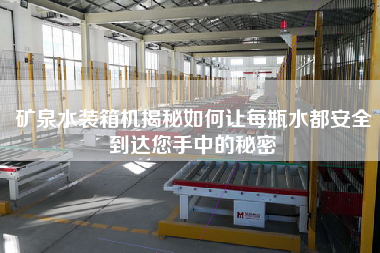 矿泉水装箱机揭秘如何让每瓶水都安全到达您手中的秘密 矿泉水装箱机揭秘如何让每瓶水都安全到达您手中的秘密