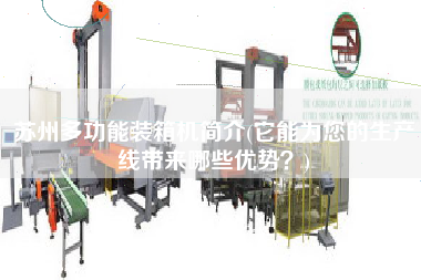 苏州多功能装箱机简介(它能为您的生产线带来哪些优势?) 苏州多功能装箱机简介(它能为您的生产线带来哪些优势?)
